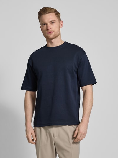 SELECTED HOMME T-Shirt mit Rundhalsausschnitt Modell 'OSCAR' Dunkelblau 4