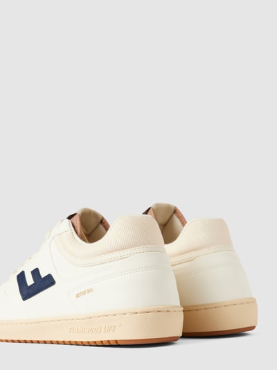 Flamingos Life Sneakers met labeldetail, model 'RETRO 90s' Wit - 2