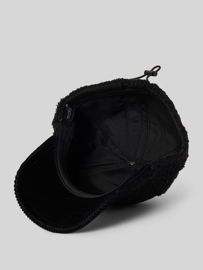 Guess Basecap mit Teddyfell Black 2