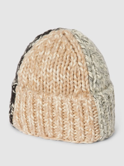 Marc O'Polo Beanie in Strick-Optik Beige 1