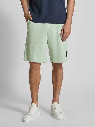Tom Tailor Denim Relaxed Fit Sweatshorts aus Baumwoll-Mix Mint 4
