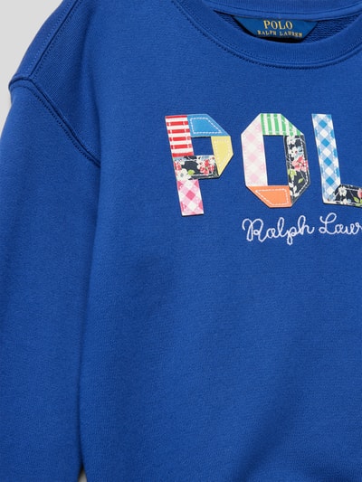 Polo Ralph Lauren Kids Sweatshirt mit Label-Print Blau 2