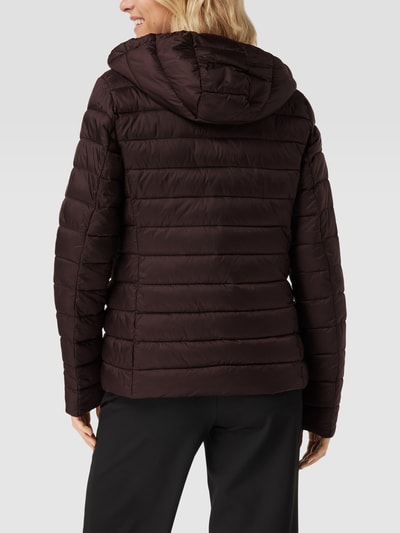 Montego Steppjacke mit Kapuze und Reißverschlusstaschen Schokobraun 5