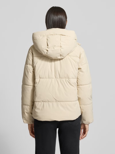 Vero Moda Regular Fit Steppjacke mit Kapuze Modell 'GRETAKYLIE' Beige 5