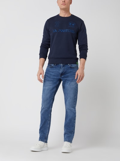 La Martina Sweatshirt mit Logo  Marine 1