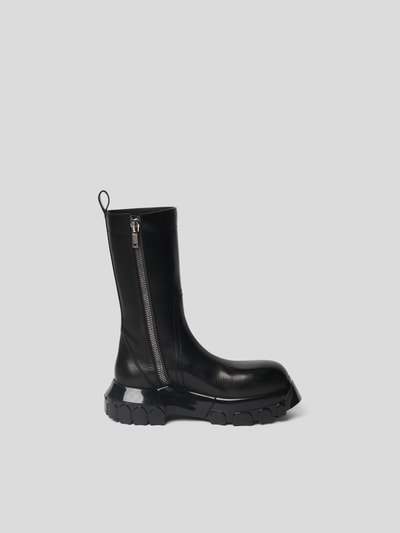 Rick Owens Boots aus Leder Schwarz 4