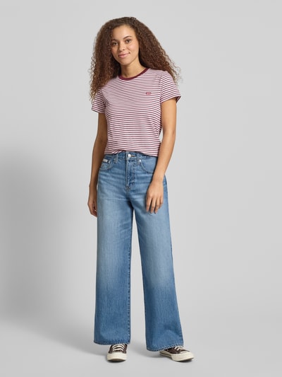 Levi's® Regular Fit T-Shirt aus reiner Baumwolle Rosa 1