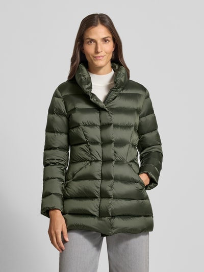 Colmar Originals Steppjacke mit Stehkragen und Reißverschlusstaschen Dunkelgruen 4