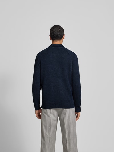 Closed Pullover mit Woll-Anteil Dunkelblau 5