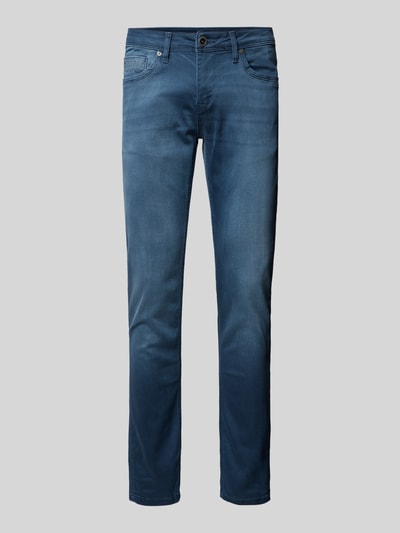 CARS JEANS Slim fit jeans met labeldetail, model 'BLAST' Blauw - 2