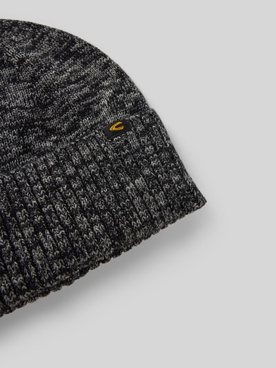 camel active Mütze in Strick-Optik Modell 'Two' Anthrazit 2