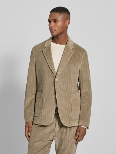 Drykorn 2-knoops colbert met reverskraag Beige - 4