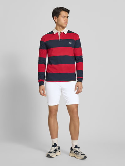 JACK & JONES Szorty o kroju regular fit z wpuszczanymi kieszeniami model 'BOWIE' Biały 1