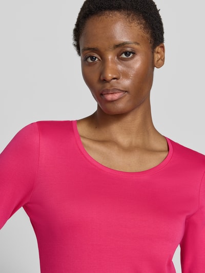 Christian Berg Woman Shirt aus reiner Baumwolle Fuchsia 3