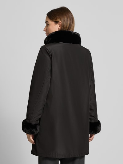 PETITE M. Extra lang keerbaar jack Zwart - 5