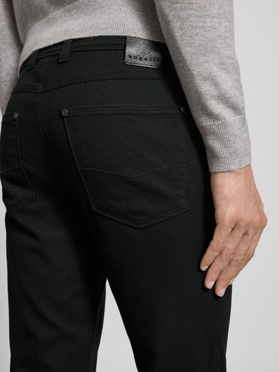 bugatti Regular Fit Hose mit Viskose-Anteil Modell 'Cordoba' Dunkelgruen 3