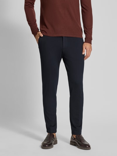 Drykorn Stoffen broek met achterzakken Marineblauw - 4