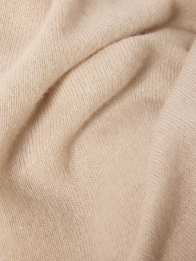 Christian Berg Woman Kaschmirschal in Strick-Optik Beige 2
