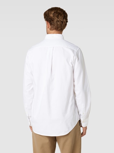 Gant Regular Fit Freizeithemd mit Brusttasche Modell 'OXFORD' Weiss 5