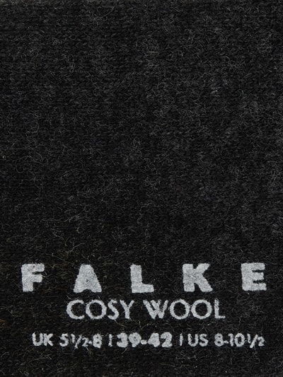 Falke Socken mit Kaschmir-Anteil Modell Cosy Wool Anthrazit 2