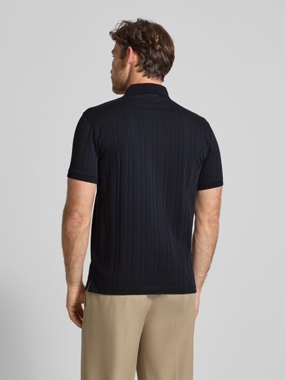 Emporio Armani Regular Fit Poloshirt mit Logo-Stitching Marine 5