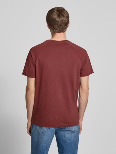 REVIEW T-shirt z raglanowymi rękawami Rdzawoczerwony 5