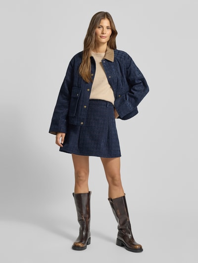 YAS Jacke mit Pattentaschen Modell 'VICKY' Marine 1