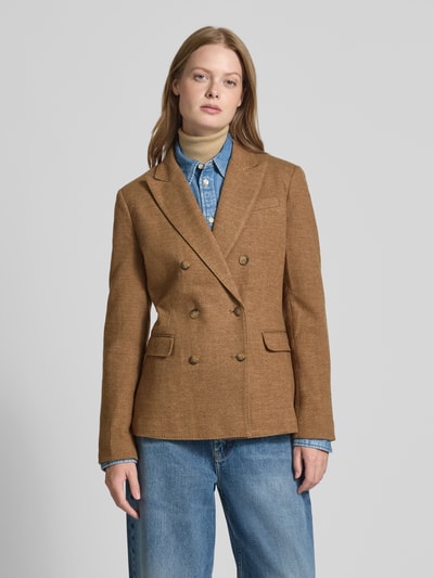 Polo Ralph Lauren Blazer mit Reverskragen Camel 4