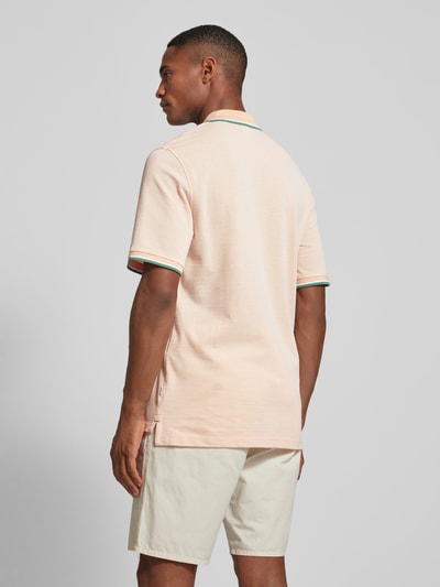 Jack & Jones Premium Regular Fit Poloshirt mit Logo-Stitching Modell 'BLUWIN' Apricot 5