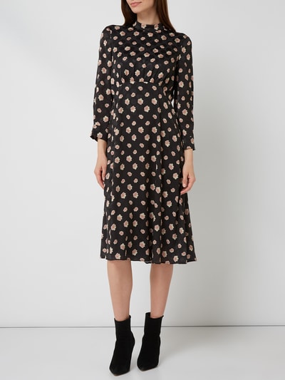 Jake*s Collection Maxikleid mit floralem Muster Black 1