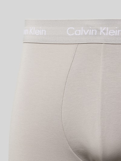 Calvin Klein Underwear Trunks mit Label-Bund im 3er-Pack Petrol 2