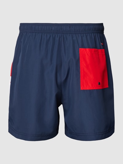 F Plus R Herren-Badehose Mit Denim-Look – Kordelzug, Für Strand, Schwimmen & Wassersport