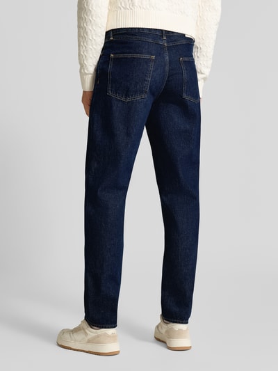 Edwin Straight Leg Jeans im 5-Pocket-Design Modell 'COSMOS' Dunkelblau 5