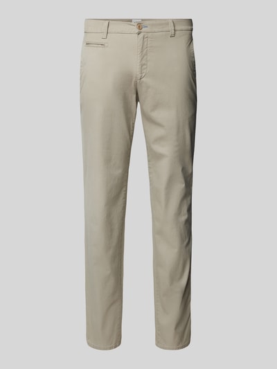 Brax Regular Fit Chino mit Paspeltasche Modell 'FABIO' Beige 1