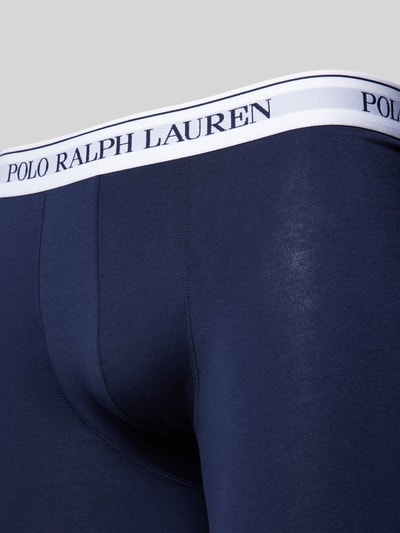 Polo Ralph Lauren Underwear Boxershort met band met label in een set van 3 stuks Marineblauw - 2