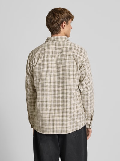 Only & Sons Loose Fit Hemd aus reiner Baumwolle Modell 'WALEED ' Offwhite 5