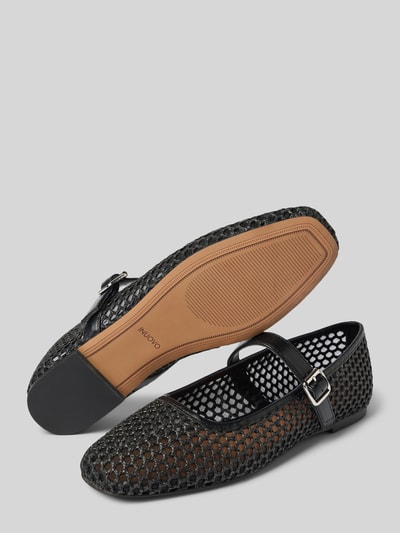 INUOVO Ballerinas mit glatter Sohle Black 4