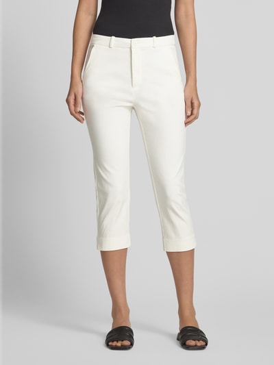 FREE/QUENT Caprihose mit französischen Eingrifftaschen Modell 'Solvej' Offwhite 4