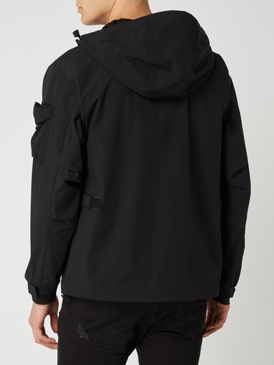 Carhartt Work In Progress Jack met capuchon, model 'Heyes Jacket' Zwart - 5