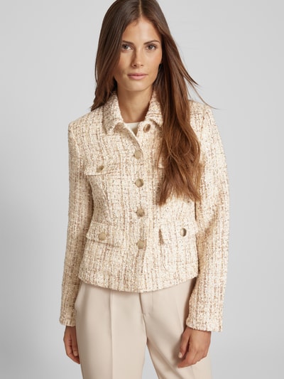 WHITE LABEL Blazer met borstzakken Goud gemêleerd - 3