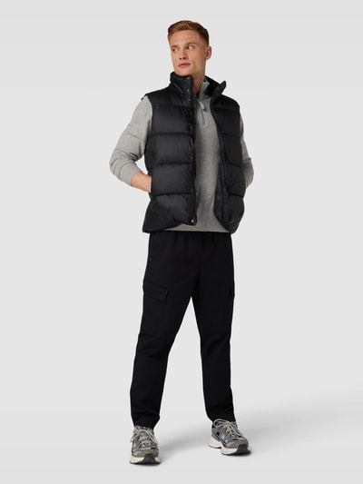 Cinque Bodywarmer met opstaande kraag, model 'Connect' Zwart - 1