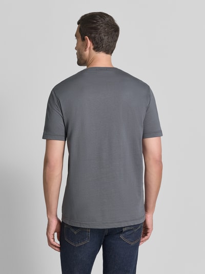 GANT Regular Fit T-Shirt aus reiner Baumwolle Stein 5