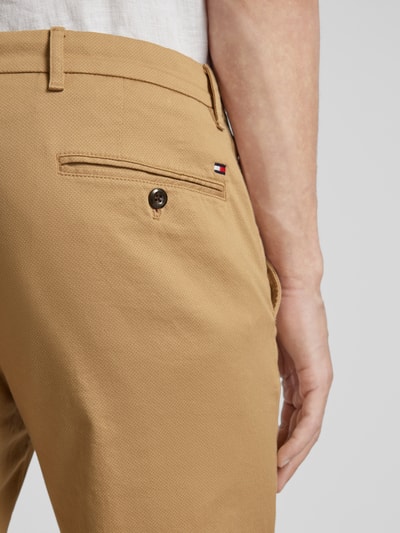 Tommy Hilfiger Chino met steekzakken, model 'DENTON' Kaki - 3