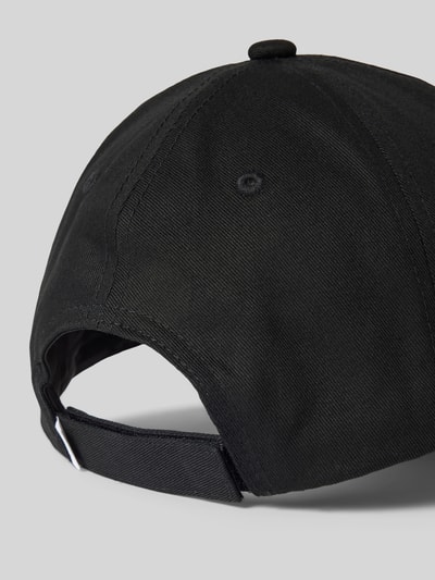 Knowledge Cotton Apparel Basecap mit Logo-Stitching Black 3