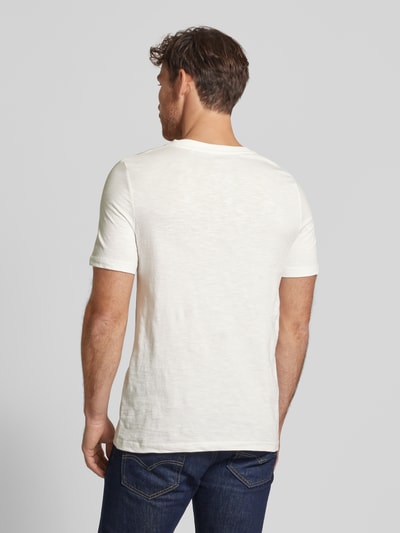 s.Oliver RED LABEL Regular Fit T-Shirt aus reiner Baumwolle Weiss 5