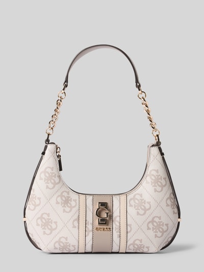 Guess Torebka z detalem z logo model ‘ERENIA’ Kamienny 2