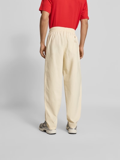 Kenzo Regular Fit Stoffhose mit Ripp-Optik Beige 5