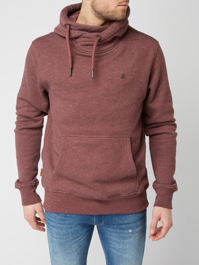 ALIFE & Kickin Hoodie mit Känguru-Tasche Bordeaux Melange 4