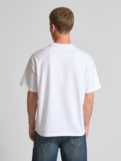 Calvin Klein Jeans T-Shirt mit Label-Stitching Weiss 5