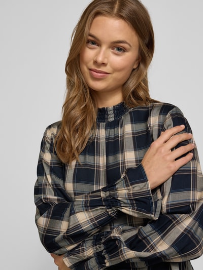 Zero Blusenshirt mit Stehkragen Marine 3